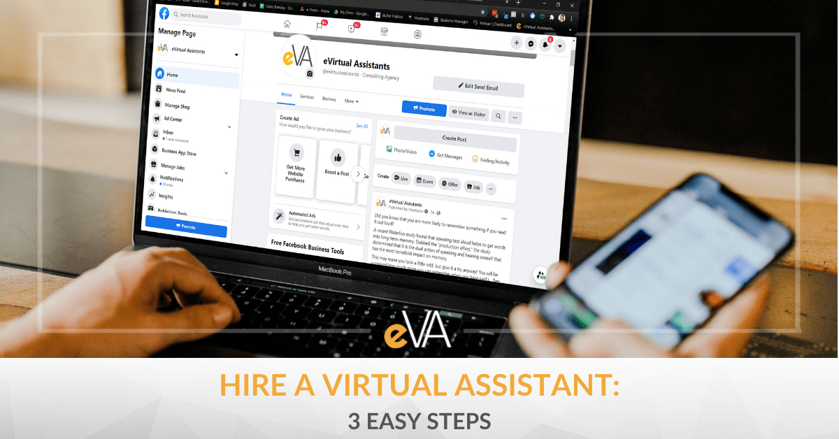 Hire A Virtual Assistant: 3 Easy Steps